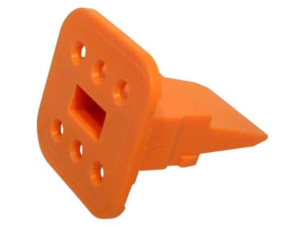 W6S Deutsch DT 6 Way Orange Plug Wedgelock | Dalroad