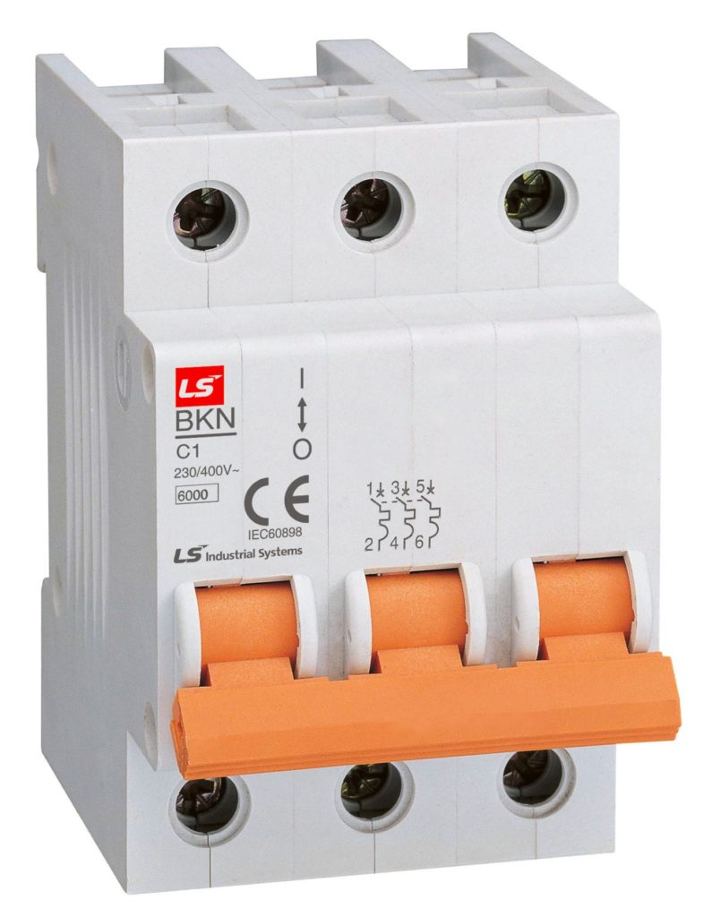 LS ELECTRIC BKN-B 3P D25A MCB Type D 3 Pole 25A | Dalroad