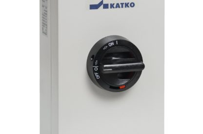 Katko 3 Pole 160 Amp IP66 Grey and Black Aluminium Isolator